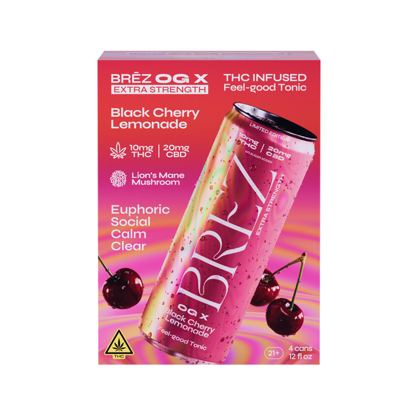 Brez OG X Black Cherry Lemonade 4-pack