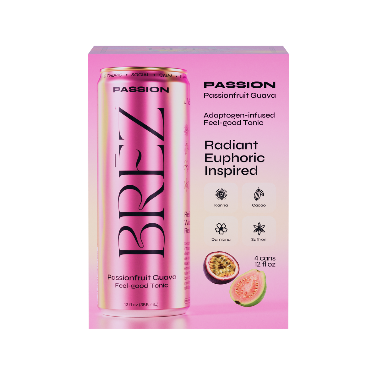 Brez OG Social Tonic Passion 4-pack