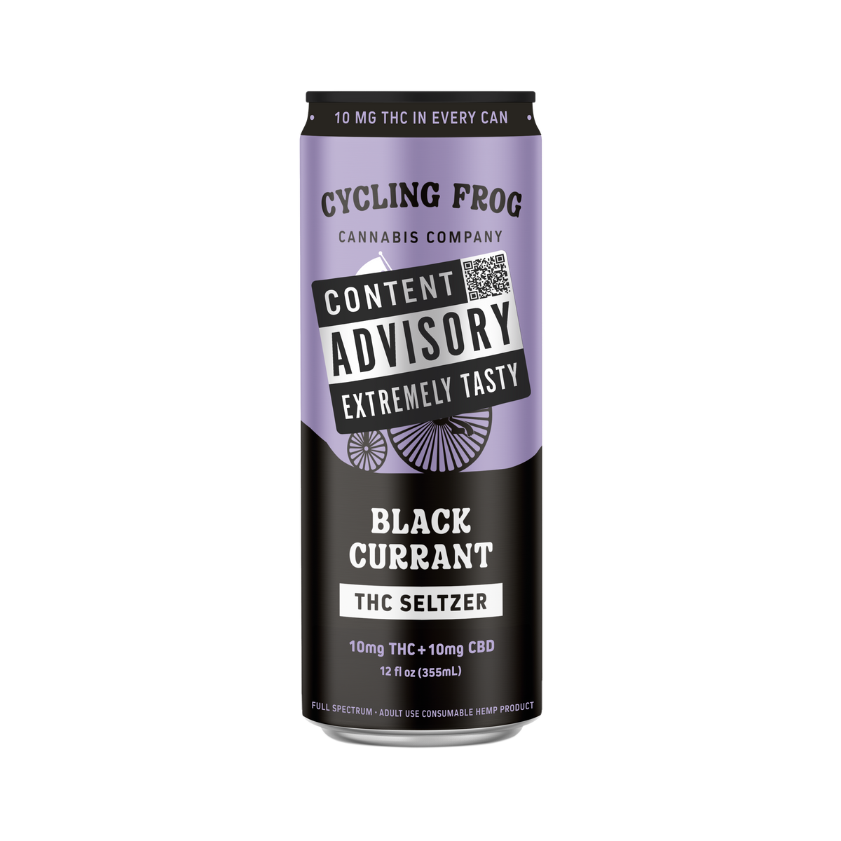 Cycling Frog Black Currant 10mg can