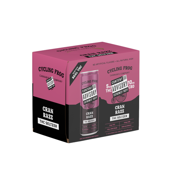 Cycling Frog Cran Razz 5mg 6-pack