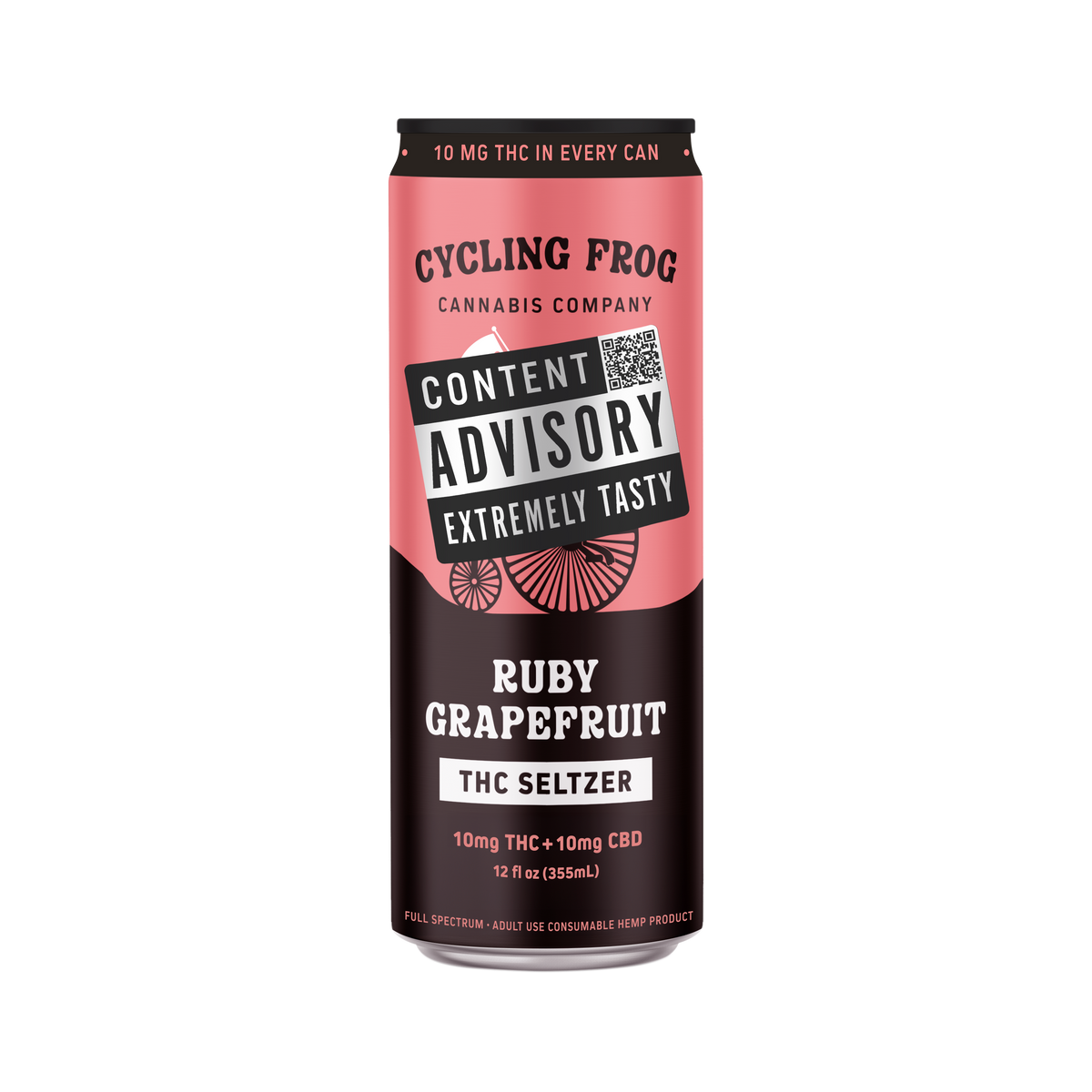 Cycling Frog Ruby Grapefruit 10mg can