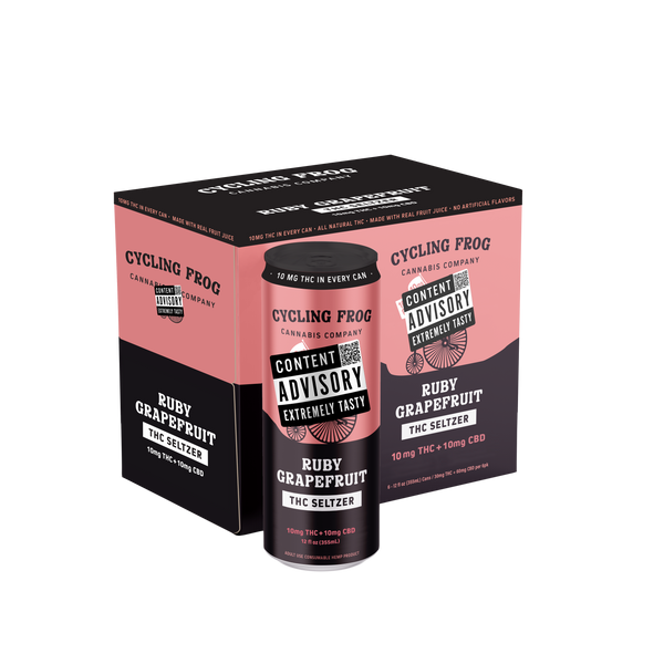 Cycling Frog Ruby Grapefruit 10mg 6-pack