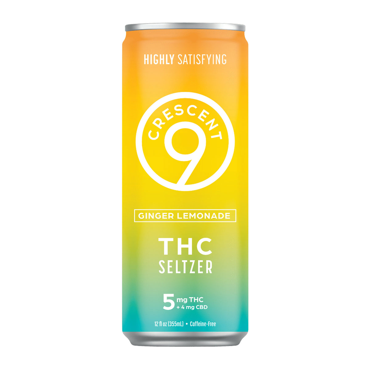 Crescent Canna Ginger Lemonade 5mg THC seltzer can