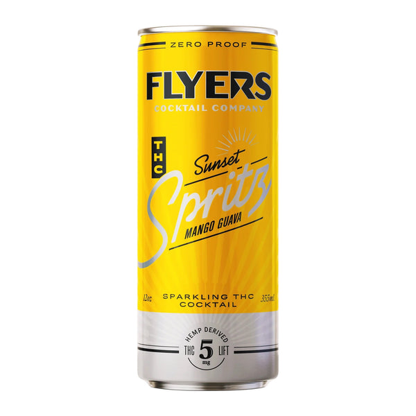 Flyers Sunset Spritz Mango Guava 5mg THC can