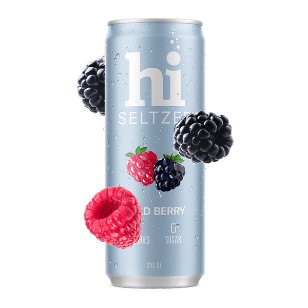hi Seltzer Wild Berry — 5mg Hemp THC Seltzer