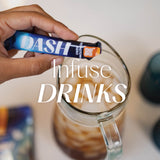 Infuse drinks with DASH THC powder