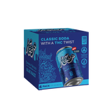 Keef Classic Soda Blue Razz 4-pack