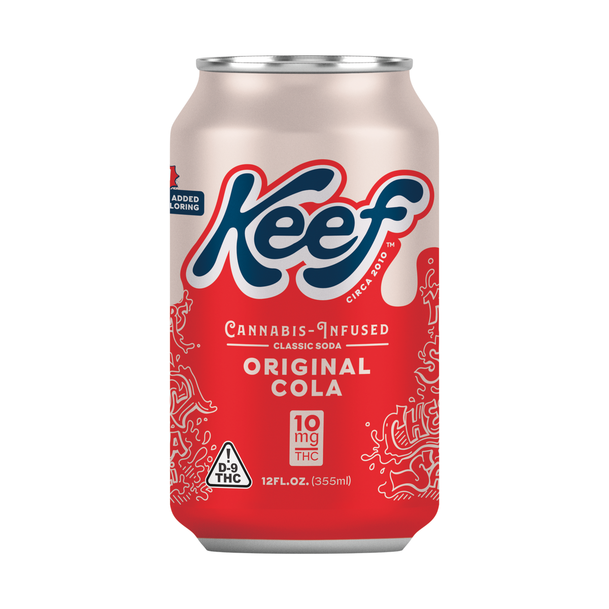 Keef Classic Soda Original Cola can
