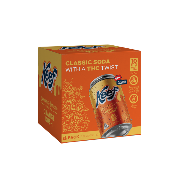 Keef Classic Soda Orange Kush 4-pack