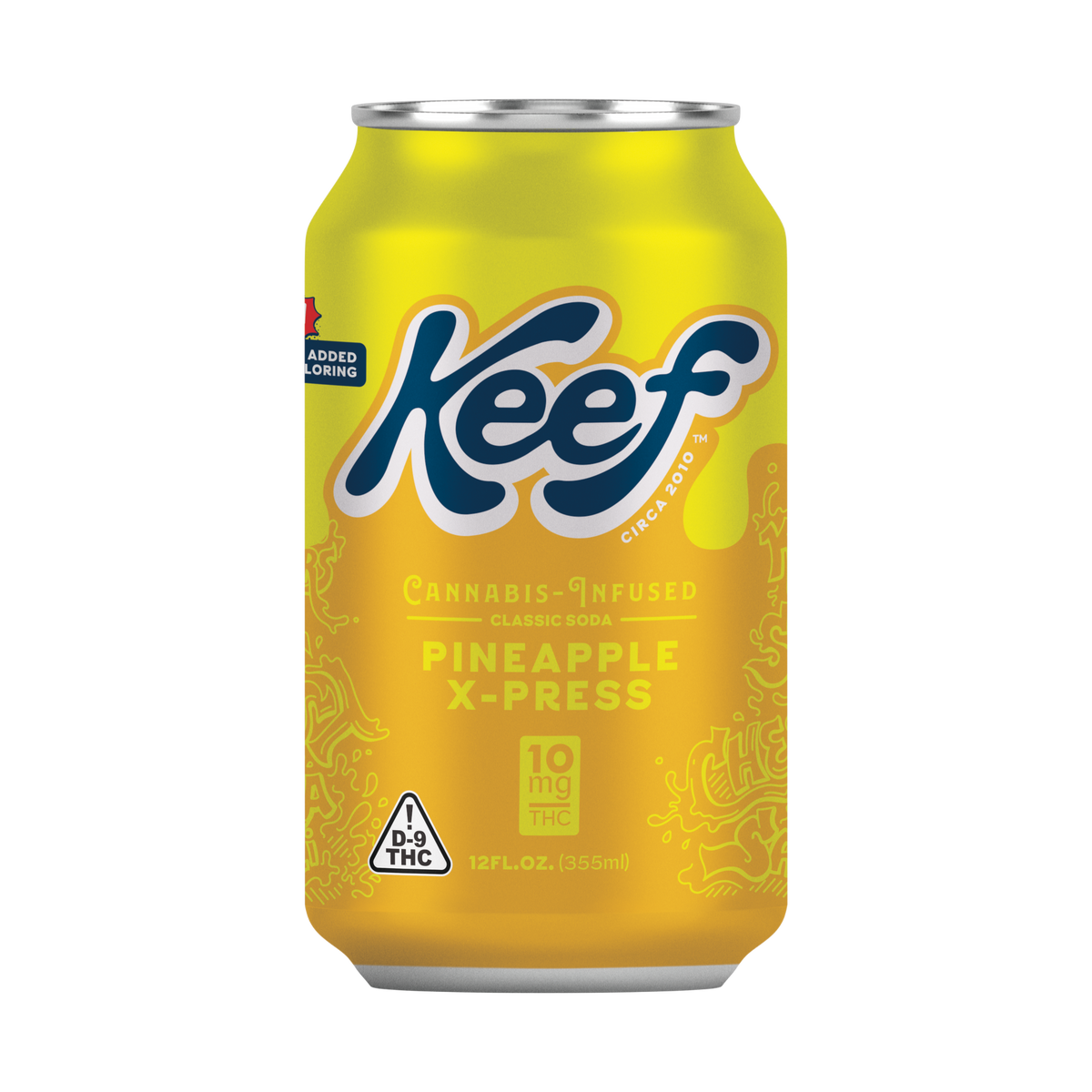 Keef Classic Soda Pineapple X-Press can