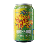 Cheech & Chong High & Dry Magic Mule THC Seltzer 4-pack, 12 fl oz (355 mL) cans with 5mg hemp-derived Delta-9 THC