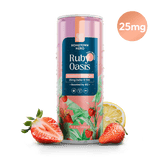 Hometown Hero Ruby Oasis strawberry THC lemonade 25mg can