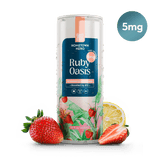 Hometown Hero Ruby Oasis strawberry THC lemonade 5mg can