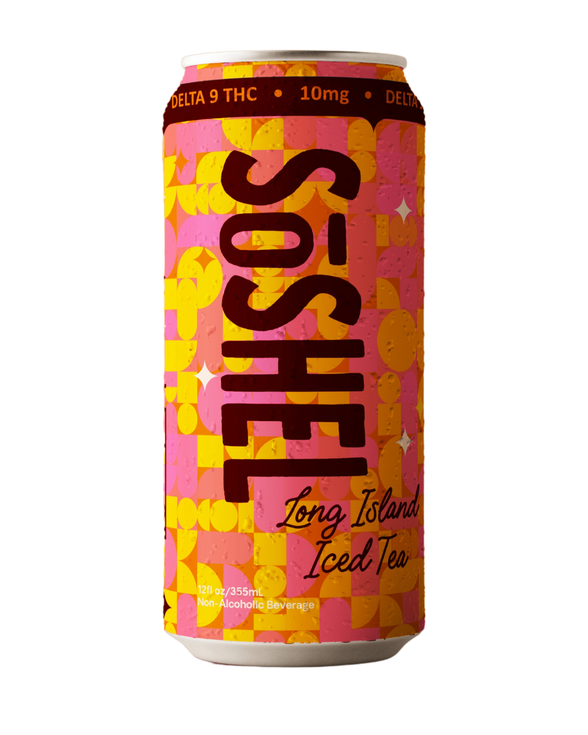 SoSHEL Long Island Iced Tea 10mg THC can — cola, tea, lemon
