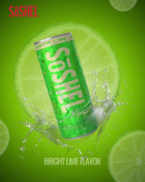 SoSHEL Margarita 10mg THC can — bright lime