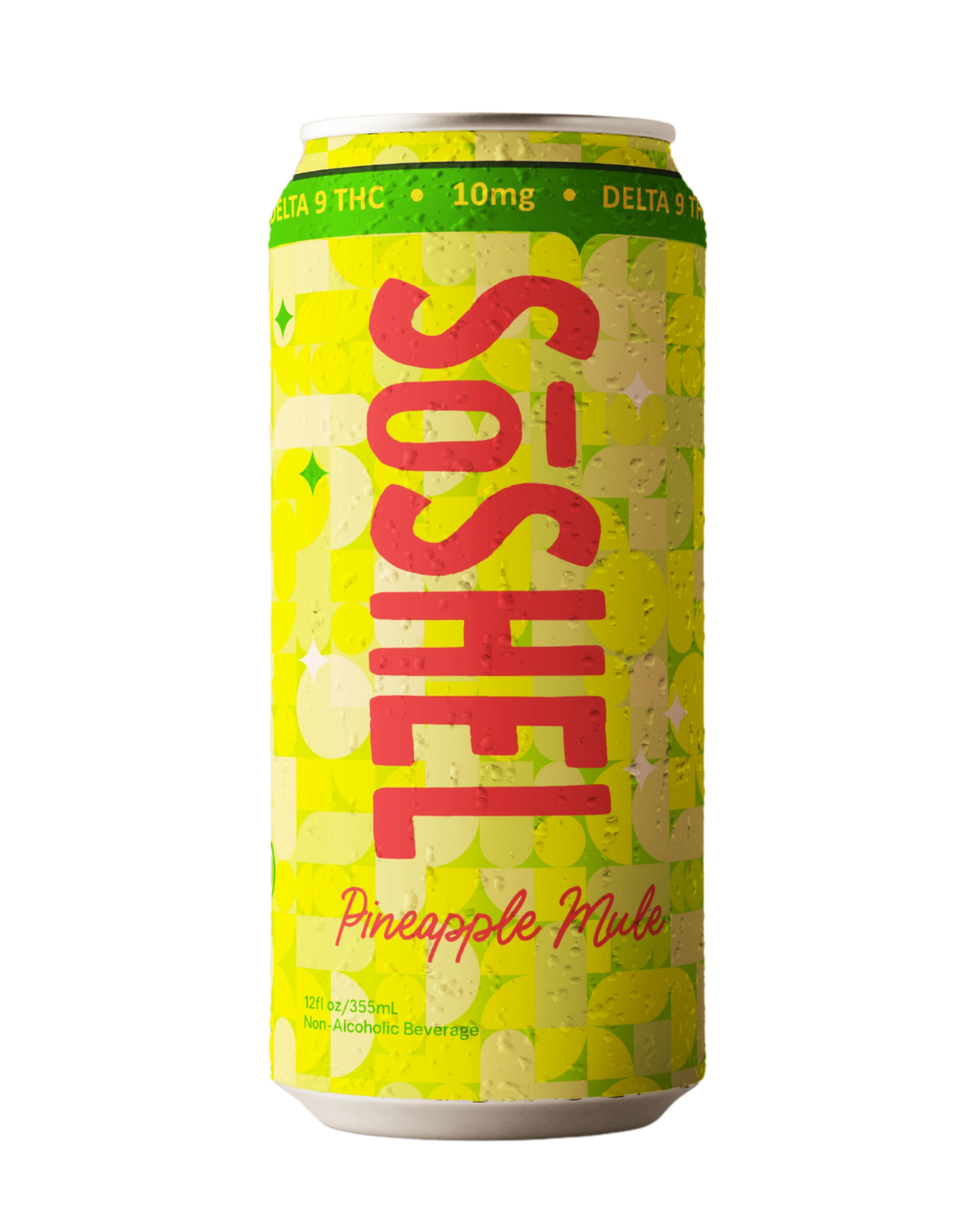 SoSHEL Pineapple Mule 10mg THC can — ginger, lime, pineapple