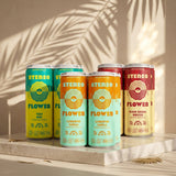 Stereo Flower 10mg THC Tea Starter Pack with Yuzu Mint, Clementine Vanilla and Blood Orange Hibiscus